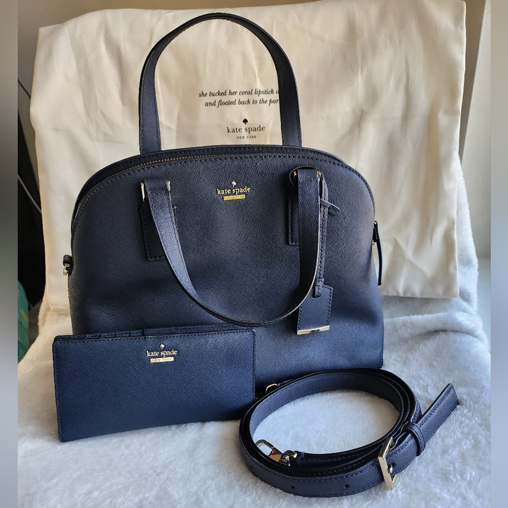 Kate Spade Navy Blue Women's Bag Set